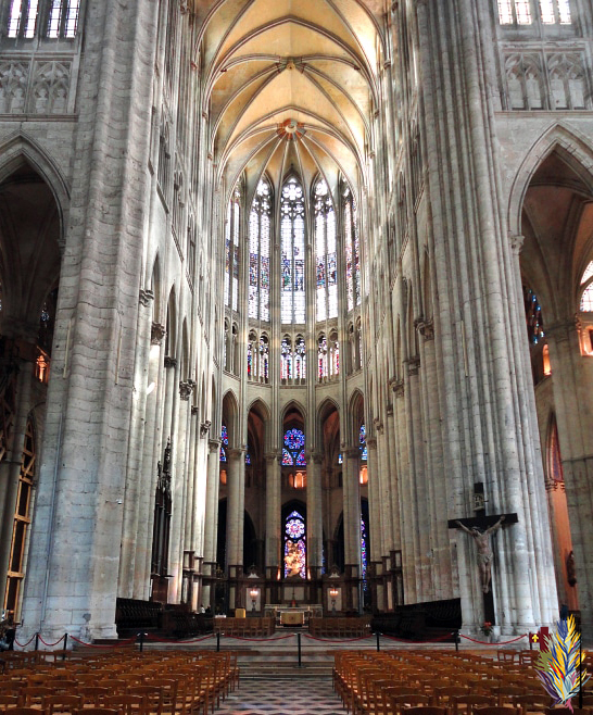 LES EPHEMERDES DU JSF. DU 28 novembre par Jojo 28.11.2022-Choeur-et-abside-cathedrale-de-Beauvais