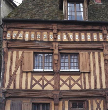 Auberge de la fleur de lys, à Houdan.